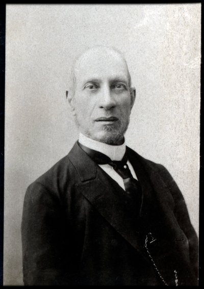 Portrait of Edouard Herve by French Photographer